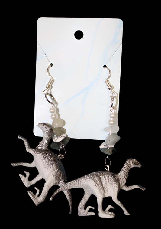 Compsognathus Earrings