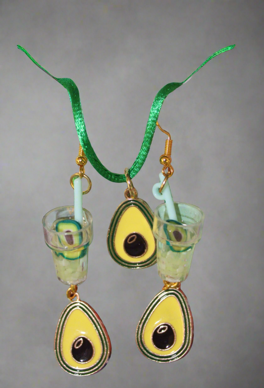 Avocado Jewelry Set