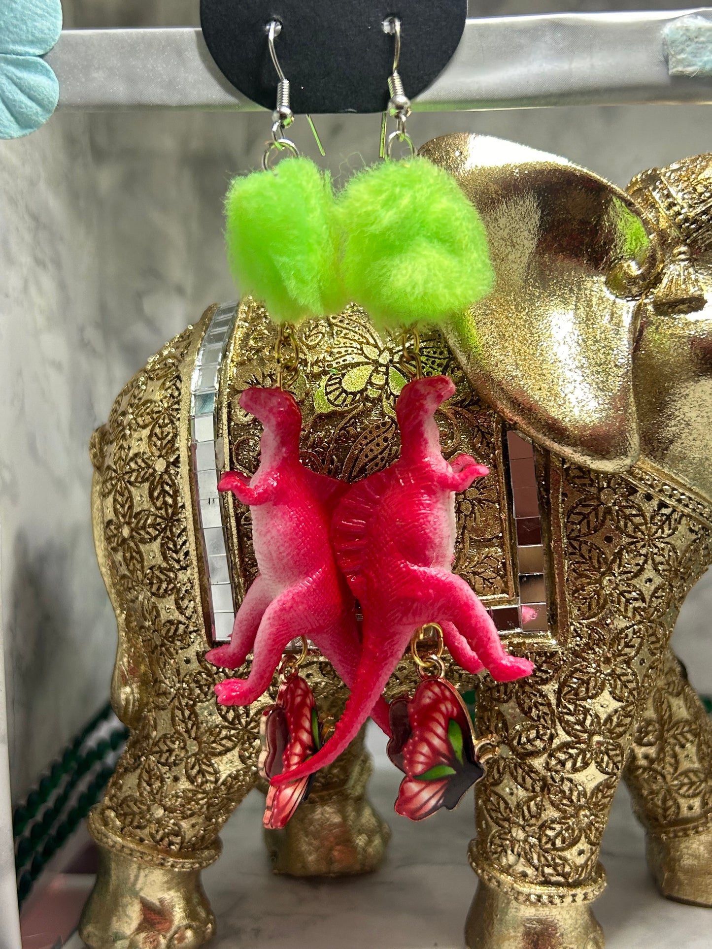 Spinosaurus Dinosaurs Earrings