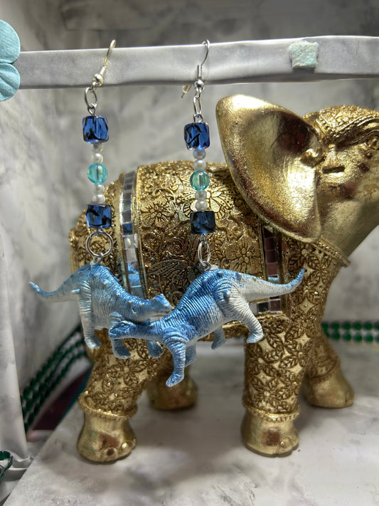 Brachiosaurus Dinosaurs Earrings