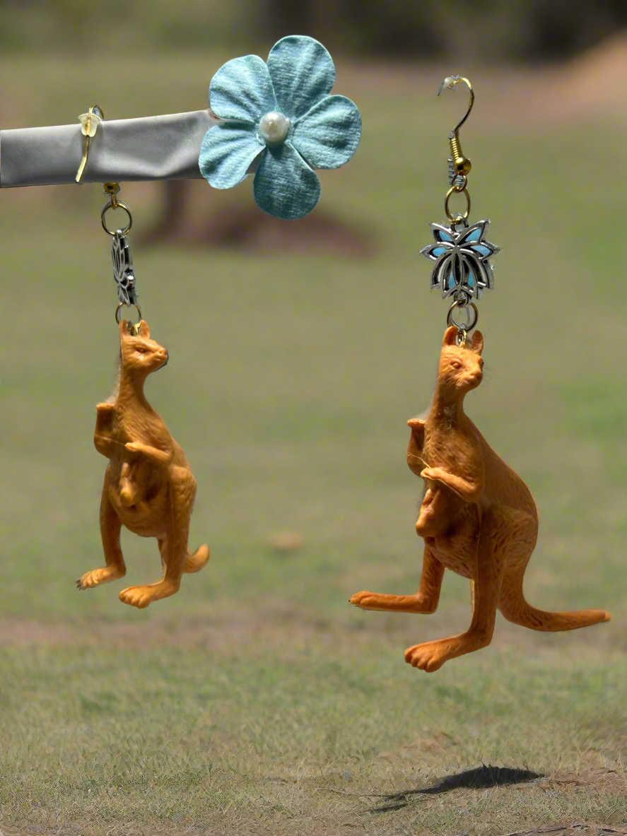 Kangaroo Earrings