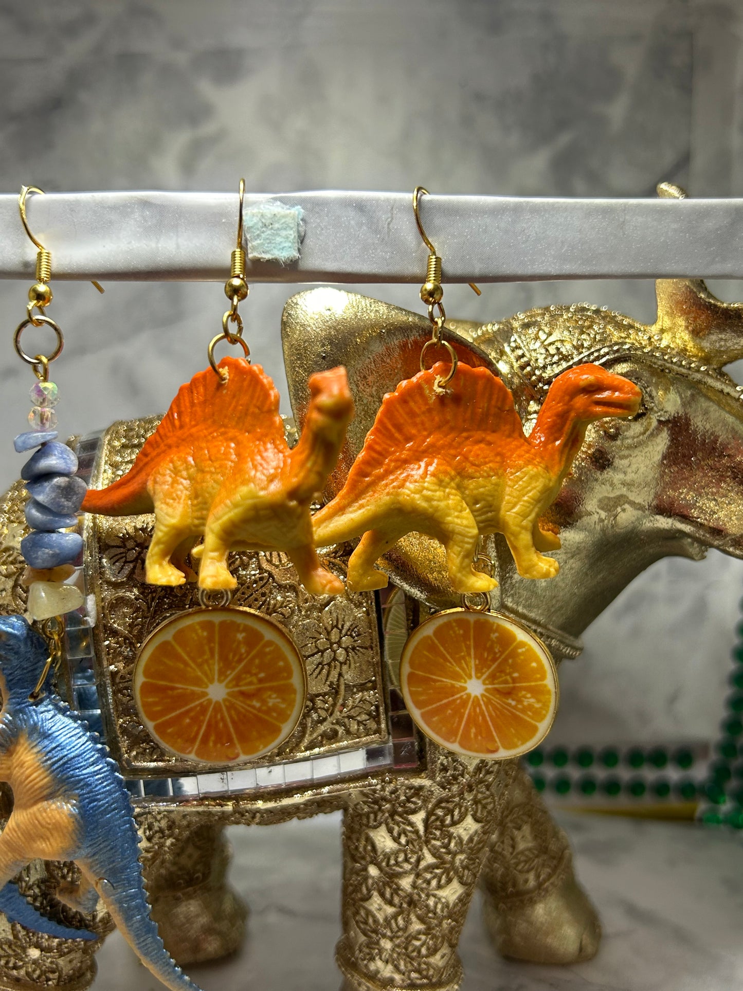 Spinosaurus Dinosaurs Earrings