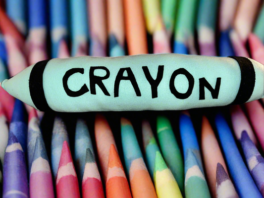 Crayon pillow