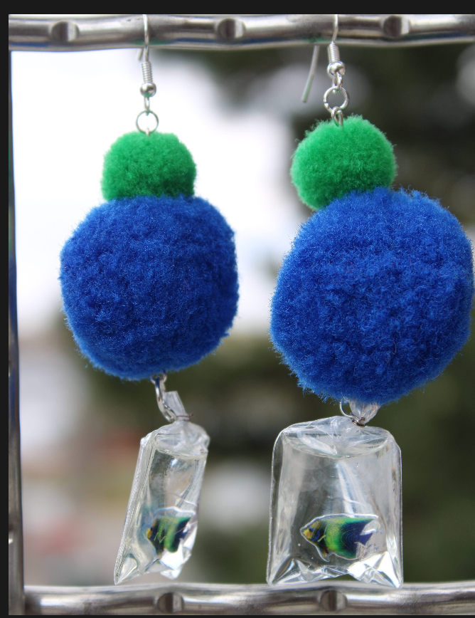 Fish earrings