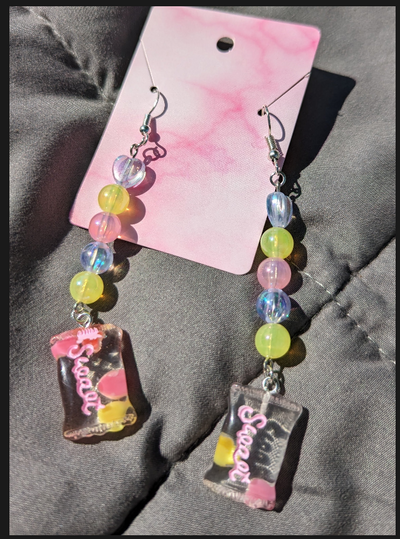 Clear Candy Earrings