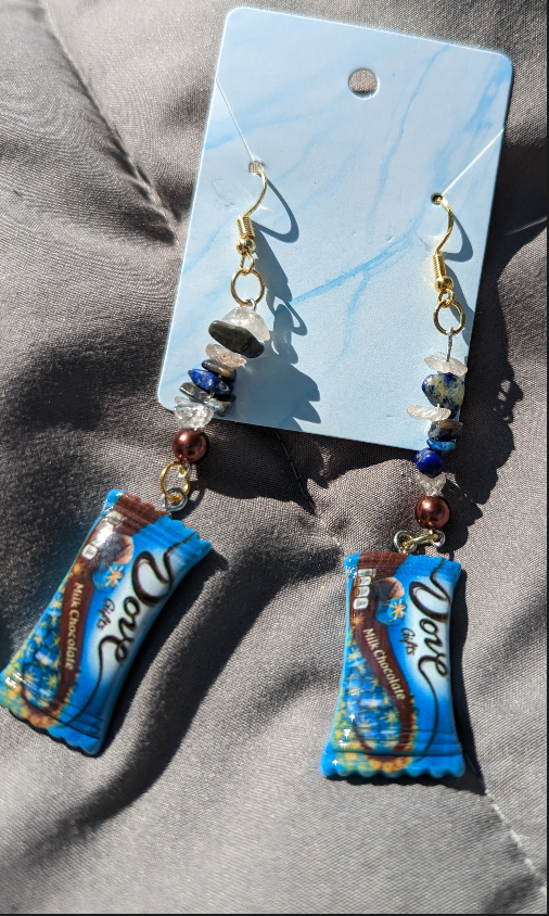 Dove Chocolate Earrings