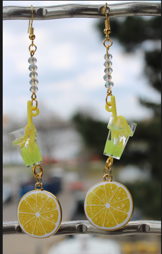 Lemon Earrings