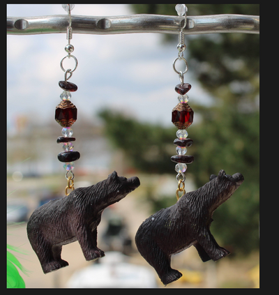 Bear Earrings