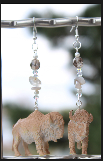 Buffalo Earrings