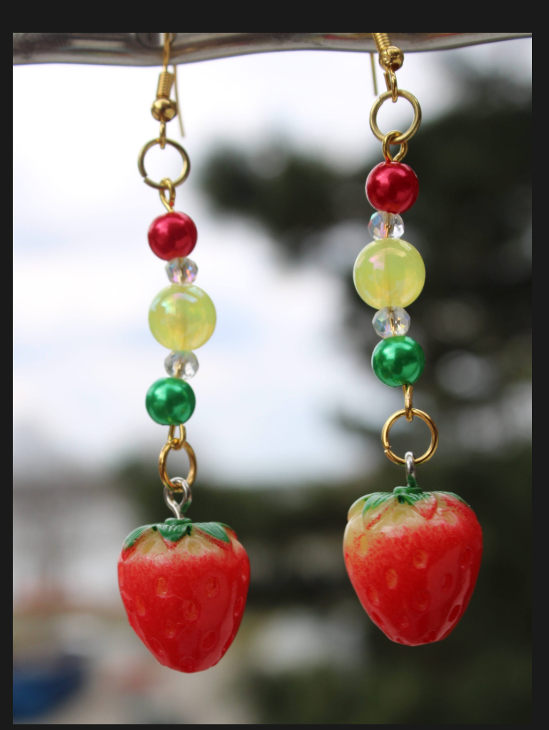 Strawberries Earrings