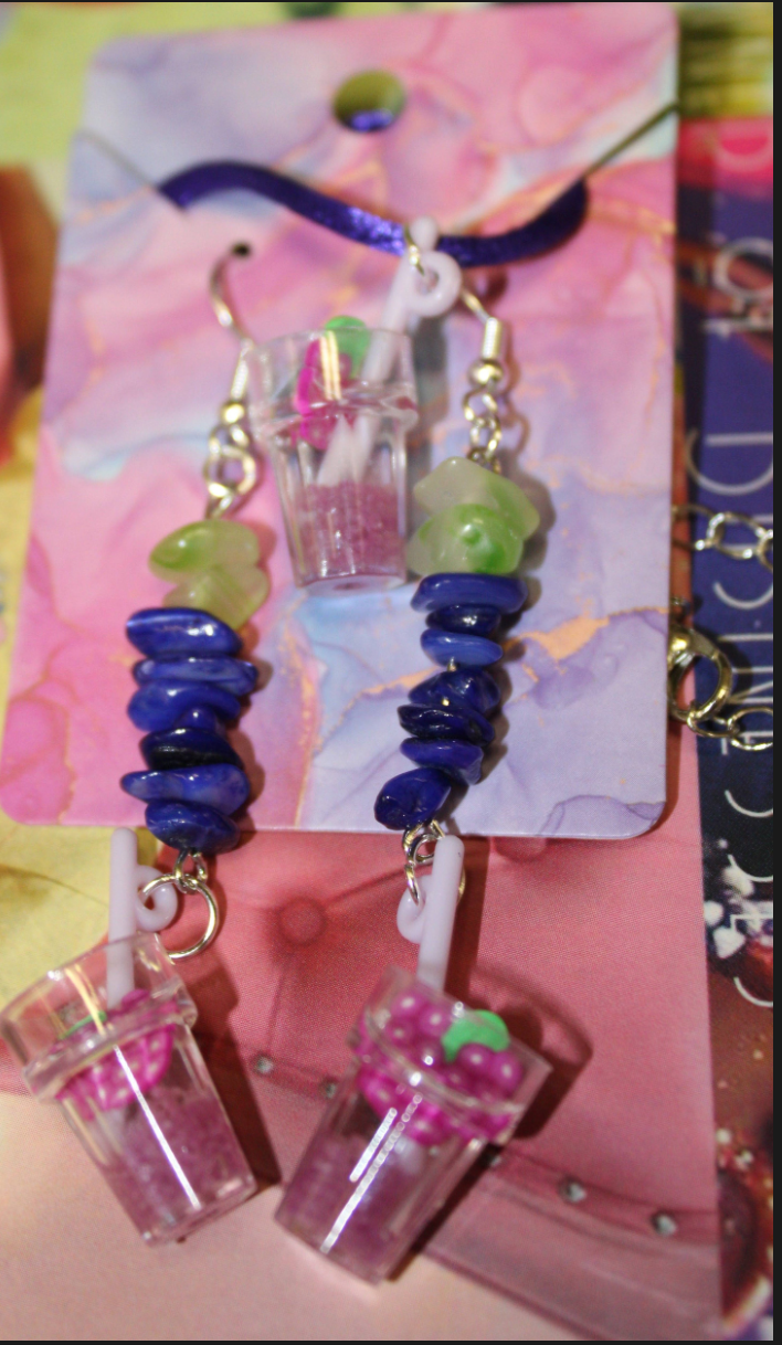 Grape cup Jewelry Set