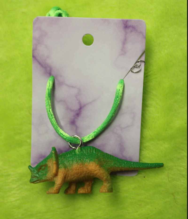 Triceratops Necklace