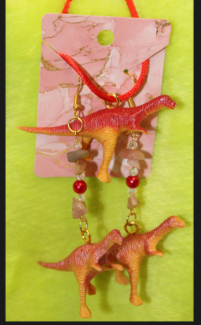 Apatosaurus Jewelry Set