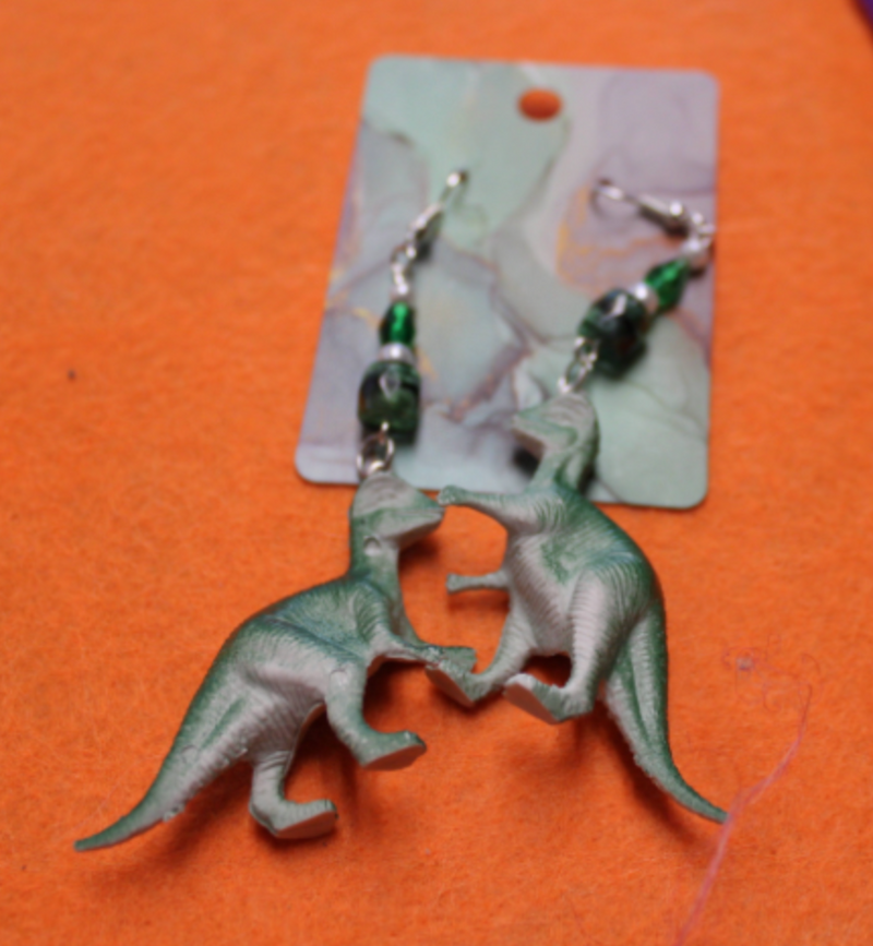 Dinosaur Earrings