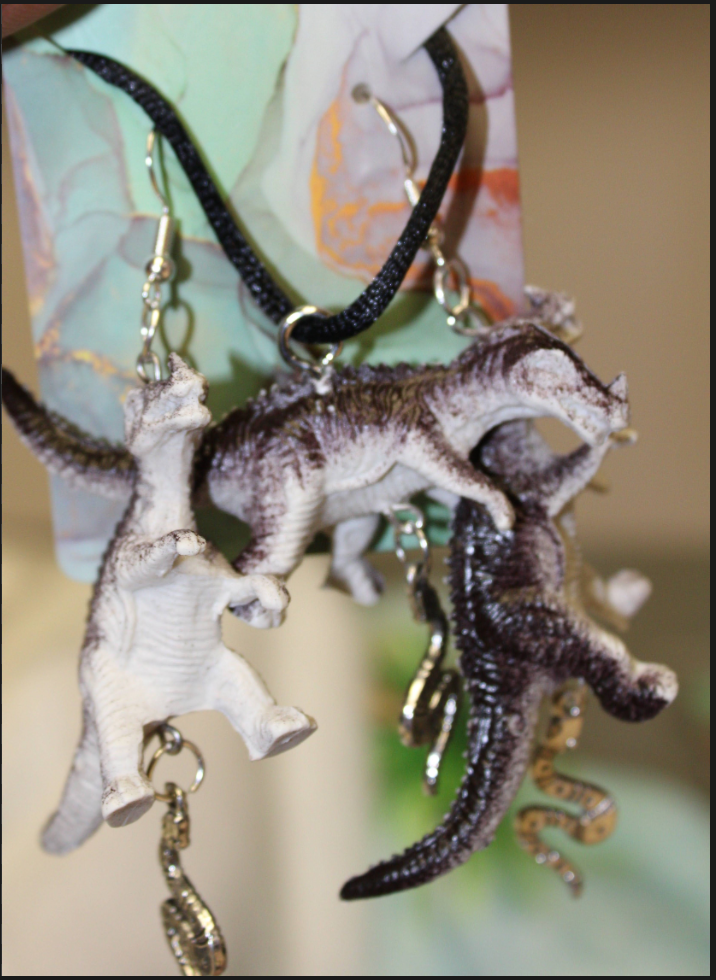 T-Rex Jewelry Set