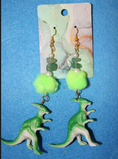 Pachycephalosaurus Earrings