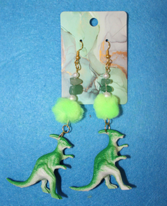 Pachycephalosaurus Earrings