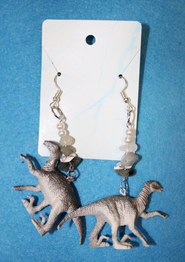 Compsognathus Earrings