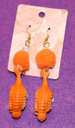 Ankylosaurus Earrings